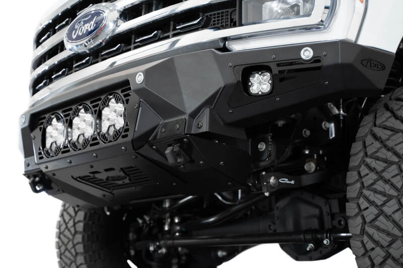 Ford F-350 Bumper - Front - Addictive Desert Designs - Bomber - Hammer Black - `23-`27